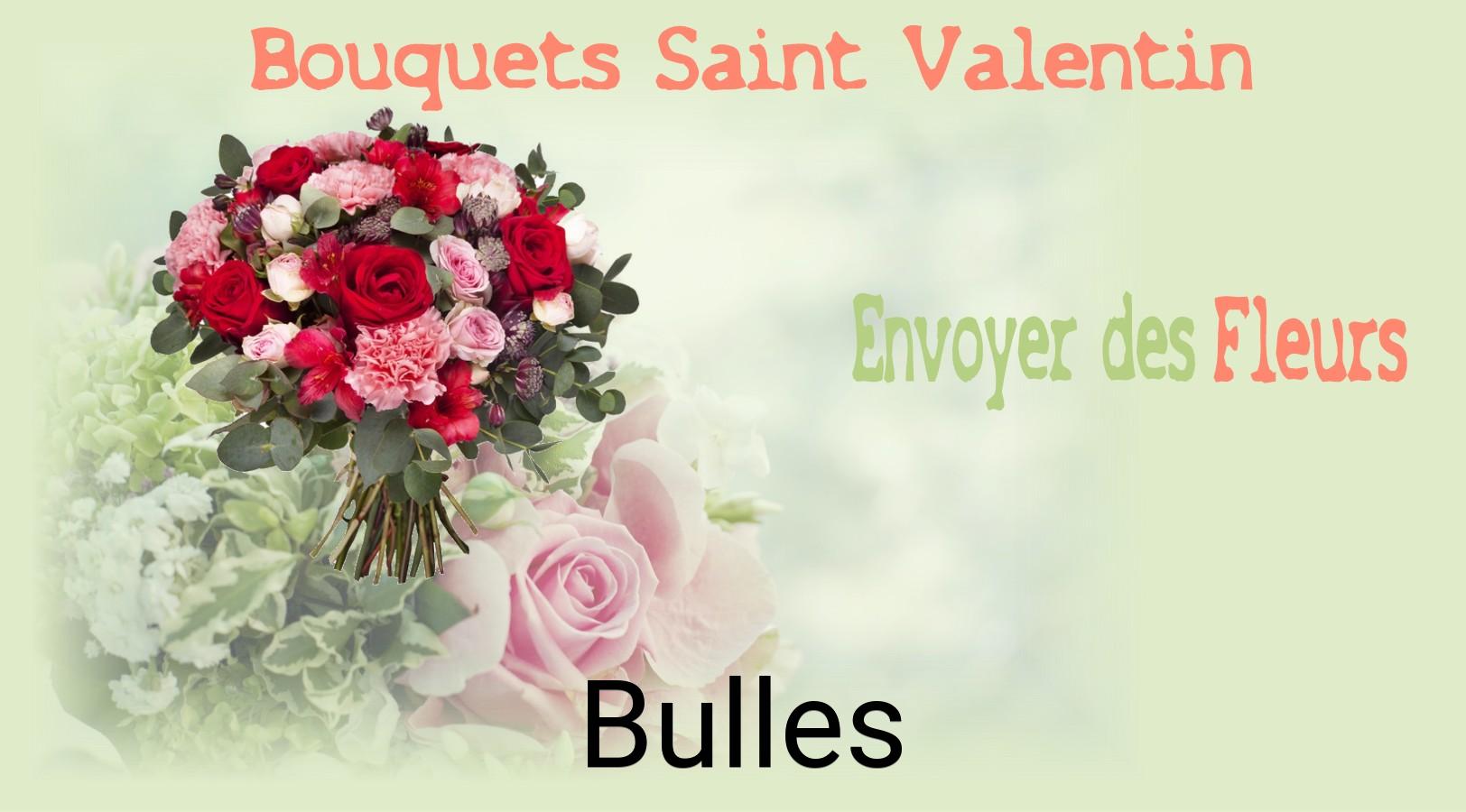Roses de Saint-Valentin livrées à Bulles
